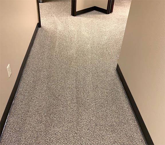 very clean carpet